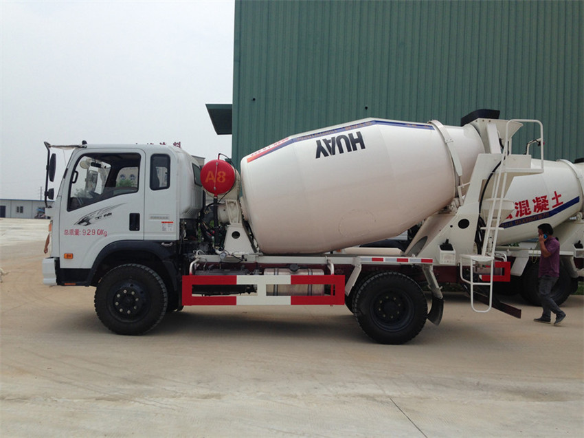 重汽王牌5方攪拌車(chē) 重汽王牌5方攪拌車(chē)